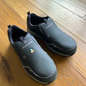 Men’s Work Sketchers - steel toe and memory foam sole